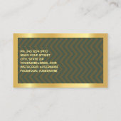 Gepensioneerde militaire foto contactkaartje (Achterkant)