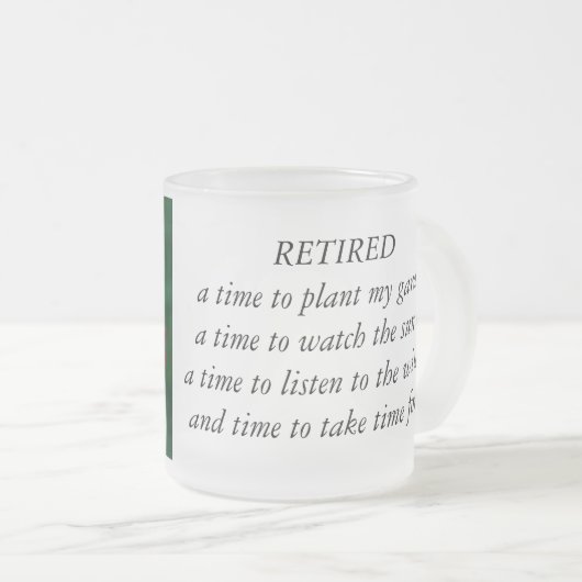 gepensioneerde mok (Voorkant rechts)