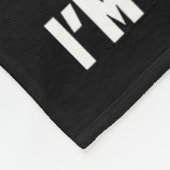 Gepensioneerde Nurse Rain Shine Sleet of Sneeuw Ik Fleece Deken (Hoek)