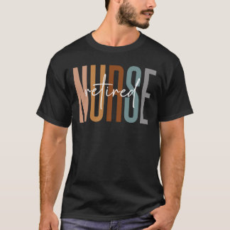 Gepensioneerde Nurse Team Squad Crew Matching Grou T-shirt