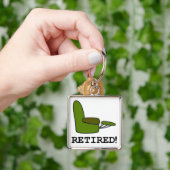 Gepensioneerde objecten sleutelhanger (Hand)