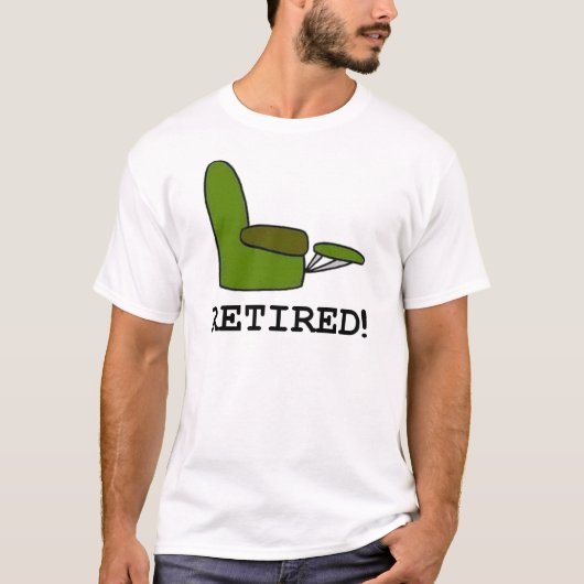 Gepensioneerde objecten t-shirt (Voorkant)