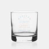 Gepensioneerde Paramedische EMT-pensionering Funny Whisky Glas (Achterkant)