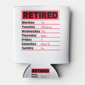 Gepensioneerde pensioencadeaus 2020 voor schema blikjeskoeler