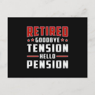 Gepensioneerde pensionering Opa Retire Funny Gift Briefkaart