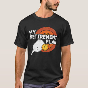 Gepensioneerde Pickleball Grappige Slogan Mijn Pen T-shirt