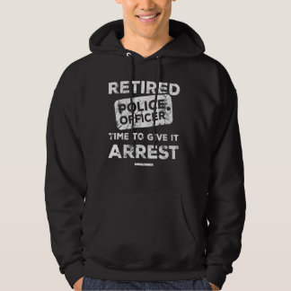 Gepensioneerde politieagent krijgt tijd om hem te  hoodie