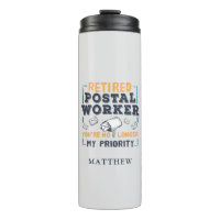 Gepensioneerde postarbeider Mailman Retirement Pri