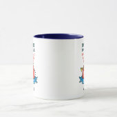 Gepensioneerde postbeambte Aangepaste postbode Pen Mok (Midden)