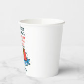 Gepensioneerde postbeambte Aangepaste postbode Pen Papieren Bekers (Links)