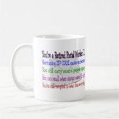 Gepensioneerde postbeambte — Funny T-Shirts en Gif Koffiemok (Links)