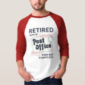 Gepensioneerde postbeambte Mailman Funny T-shirt (Voorkant)