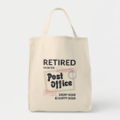 Gepensioneerde postbeambte Mailman Funny Tote Bag (Voorkant)