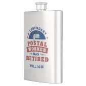 Gepensioneerde postbeambte Mailman pensioen grappi Flacon (Links)