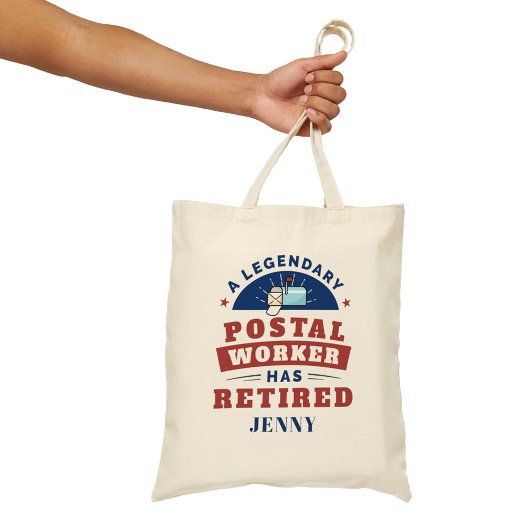 Gepensioneerde Postbeambte Postbode Pensioen Aande Tote Bag