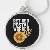 Gepensioneerde Postbeambte Sleutelhanger (Voorkant)