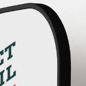  Gepensioneerde Postbode Aangepaste Postbezorger P Pickleball Paddle (Links Detail)