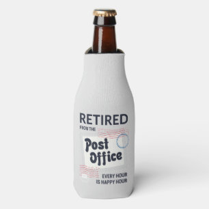 Gepensioneerde Postbode Collega Pensioen Flesjeskoeler