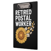 Gepensioneerde Postbode Klembord (Links)