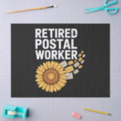 Gepensioneerde Postbode Tissuepapier (Craft)