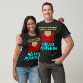Gepensioneerde Postbode Vaarwel Spanning Pensioen T-shirt (Unisex)