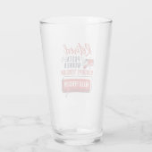 Gepensioneerde Postmedewerker Postbode Pensioen Gr Glas (Achterkant)