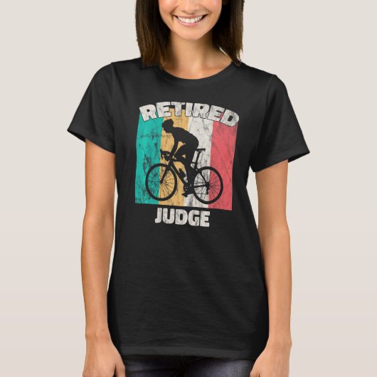gepensioneerde rechter t-shirt (Voorkant)