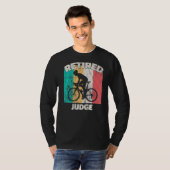 gepensioneerde rechter t-shirt (Voorkant volledig)