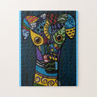 Gepensioneerde redding voor racistische windhonden legpuzzel