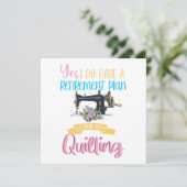 Gepensioneerde rustquilt: drijfwerker Hobby G Kaart (Staand voorkant)