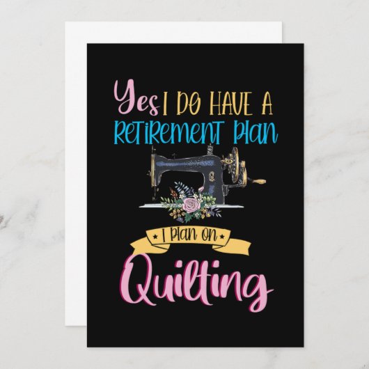 Gepensioneerde rustquilt: drijfwerker Hobby G Kaart (Voorkant / Achterkant)