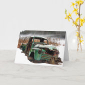 Gepensioneerde schoonheid 1 kaart (Gele Bloem)