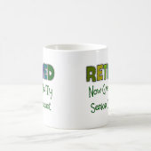 Gepensioneerde SENIOR KORTING Koffiemok (Center)