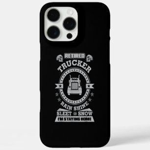 Gepensioneerde Trucker shirten Funny Truck chauffe iPhone 16 Pro Max Hoesje