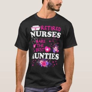 Gepensioneerde verpleegkundigen maken de beste tan t-shirt