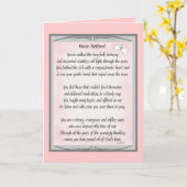 Gepensioneerde Verpleegster Gedicht geschenken doo Kaart (Gele Bloem)