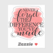 Gepensioneerde verpleegster sticker (Vel)