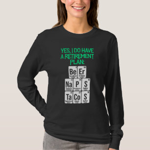 gepensioneerde wetenschapsleraar verplicht schoolp t-shirt