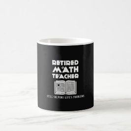 Gepensioneerde Wiskunde leraar nog steeds het oplo Koffiemok