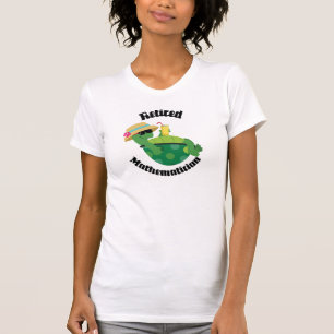 Gepensioneerde wiskundige (schildpad) t-shirt