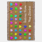 Gepensioneerde zenuwsloppennen deken (Voorkant Verticaal)