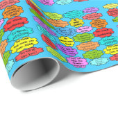 Gepensioneerde zurse Gift Wrap Cadeaupapier (Rol Hoek)