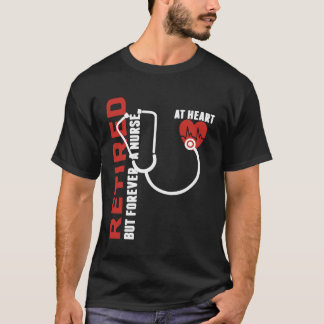 Gepensioneerde zurse hartslag t-shirt