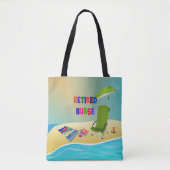 Gepensioneerde zuster, Fun in Sun Tote Bag (Voorkant)