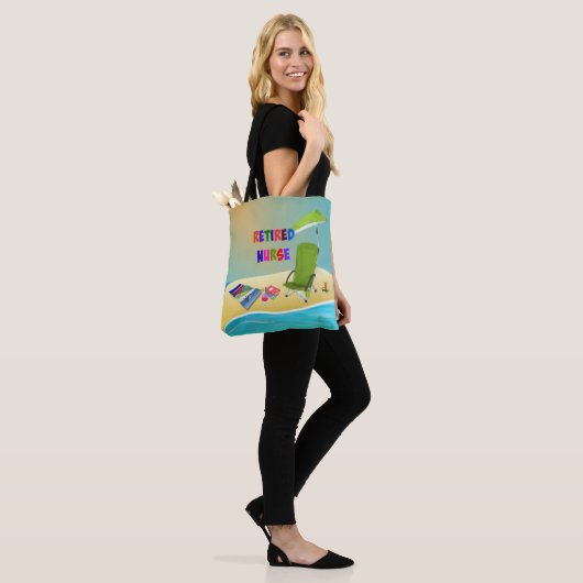Gepensioneerde zuster, Fun in Sun Tote Bag (Op model)