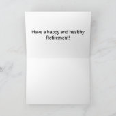 Gepensioneerde zuster Story Art JACHO Button Kaart (Binnen)