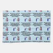 Gepensioneerde zuster Story Art JACHO Theedoek (Horizontaal)