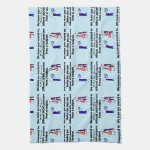 Gepensioneerde zuster Story Art JACHO Theedoek (Verticaal)