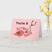 Gepensioneerde zustGiften Kaart (Gele Bloem)