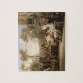 Gepensioneerden van Chelsea die de Gazette Announc Legpuzzel (Verticaal)